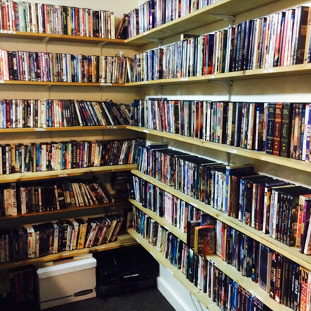 Movie collection of over a 2000 videos